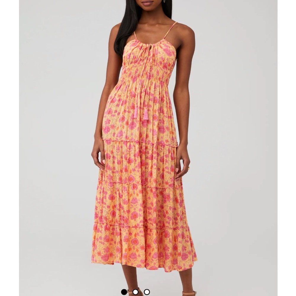 BEACHGOLD midi dress